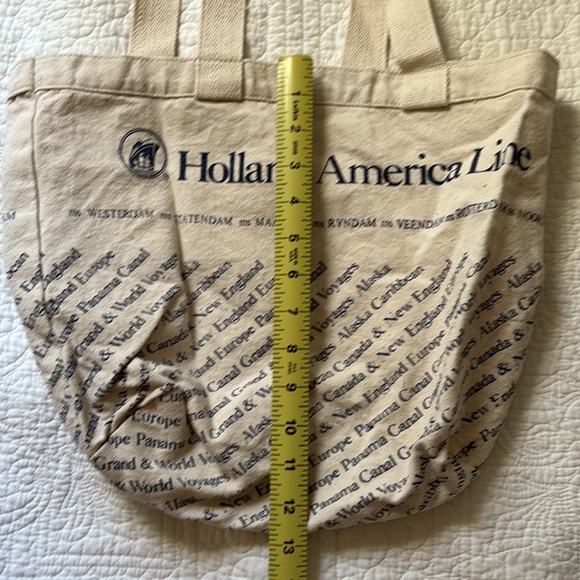 🛳️HOLLAND AMERICA LINE Cruise Ship Tote Bag - Picture 4 of 5